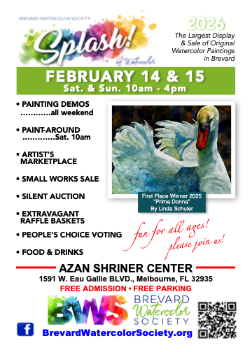 Gallery 1 - Splash! of Watercolor flyer
