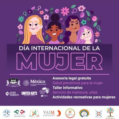 Dia Interancional de la Mujer -Ventanilla de inclusión