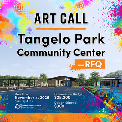 ART CALL: Tangelo Park Community Center—RFQ